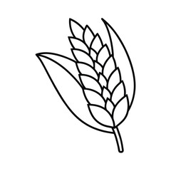 rice outline vector art