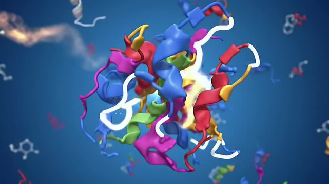 Protein Structure: Molecular Biology Visualization