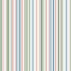Seamless pattern with pastel vertical stripes in soft colours on white background