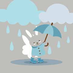 Set of International Rabbit Day vector art with minimalist rabbits, vintage styles, wildlife themes, running motion sequences, and modular accessories, perfect for versatile creative projects.