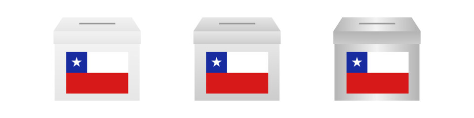 Election in Chile. Election Concept. Vector Illustration.