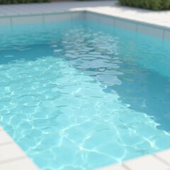 Blue Pool Water Texture 