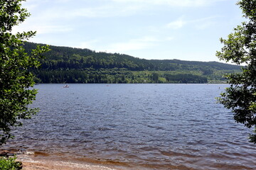 Der Titisee im Schwarzwald an einem sonnigen Tag