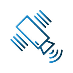 Satellite icon design template