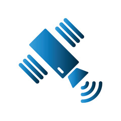 Satellite icon design template