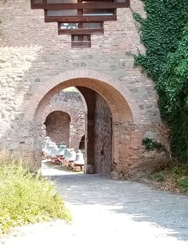 entrance to the castle