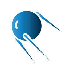 Satellite icon design template