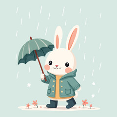 Set of International Rabbit Day vector art with minimalist rabbits, vintage styles, wildlife themes, running motion sequences, and modular accessories, perfect for versatile creative projects.