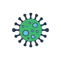 3d rendered illustration of a virus