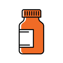 bottle of medicine