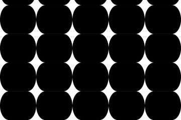 Black rounded square background 