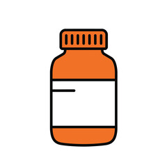 bottle of medicine