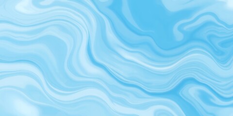 Fototapeta premium A light blue abstract background with wavy lines and a smooth watercolor like texture effect