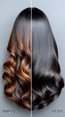 Healthy hair transformation