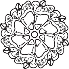 abstract flower background