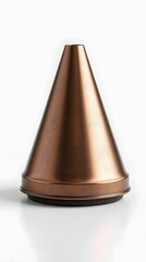 Rustic Copper Cone Shaped Tabletop Decor: Modern Minimalist Style