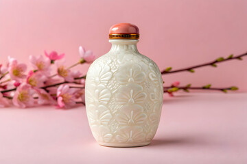 Cosmetic crafted like a snuff bottle