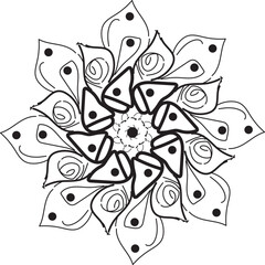 black and white stars