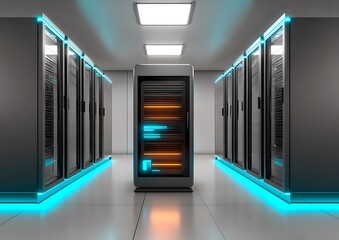 Futuristic server room (2)