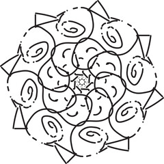 vector illustration of an abstract background