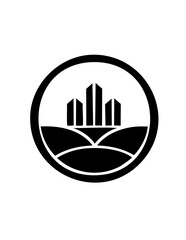 Indian Logo Black and White