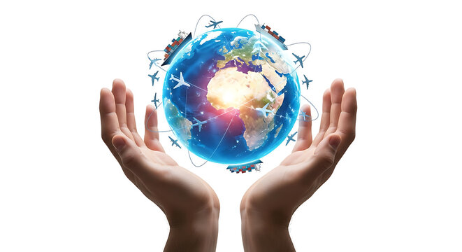 Global Interconnectivity A World in Our Hands -  Exploring International Trade and Transportation