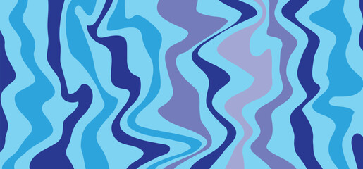 abstract blue pink wave liquid background design for horizontal banner