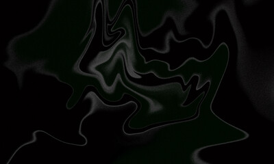 Abstract black background with swirling black and white smoke, accented by blue light, creating a dynamic pattern and flowing texture
