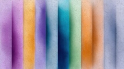 Abstract pastel stripes with soft noise texture creating a visually soothing experience in a vibrant color palette