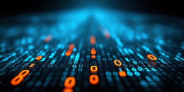 Exploring the chaos of big data in a digital world filled with binary code - Powered by Adobe