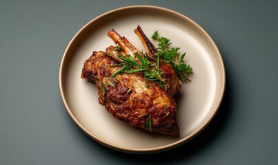 Smalahove features a roasted sheeps head served on a muted ivory plate for adventurous eaters embracing Norwegian winter flavors