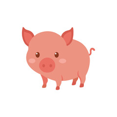 Pig vector Icon