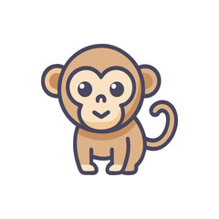 Monkey vector Icon