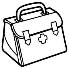 Physician’s Tool Bag Vector
