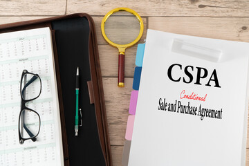 Photo illustration for Conditional Sales and Purchase Agreement (CSPA)