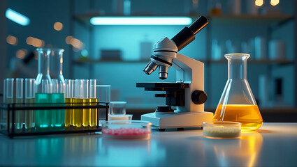 insulin medical research and research medical paper Serious concentrated female microbiologist in sterile and safety goggles sitting at table and dropping reagent research in laboratory