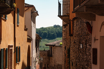 Obraz premium Buldings in Neive Piemonte