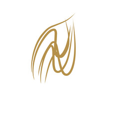 strands of light brown hair