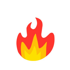  fire emoji vector