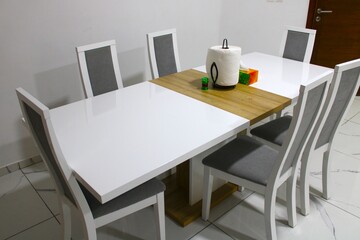 table and chairs