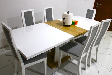 modern dining room