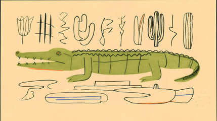 Croc Art
