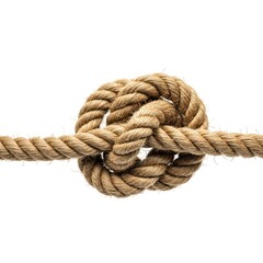 rope on a white background