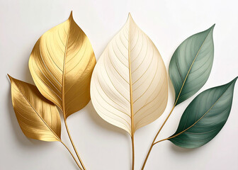 Folhas em tra&ccedil;os