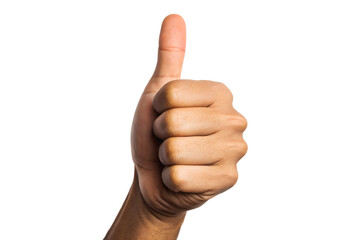 Thumbs Up Positive Hand Gesture, Approval, Success, Agreement, Okay Sign