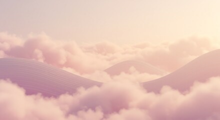 clouds over the mountains