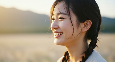 portrait of a young woman