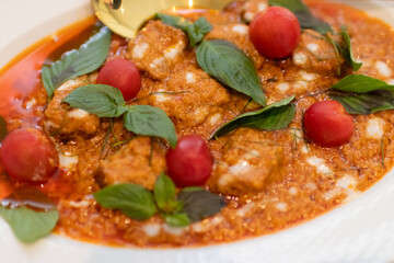 Thai red curry with chicken is one of the world's most popular curries.