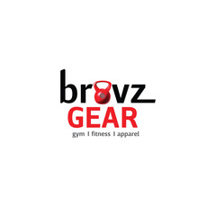 T-Shirt Design Braze Gear Gym Fitness Logo