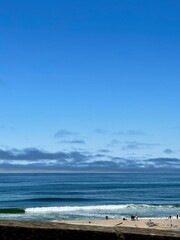 Fototapeta premium see meets the sky along the coast of California Big Sur